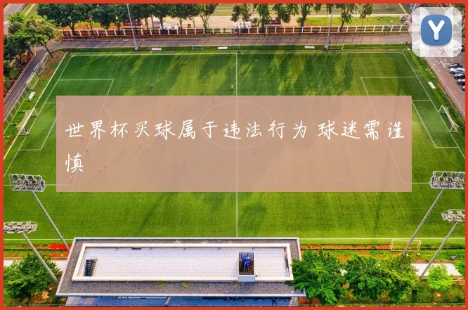 世界杯买球属于违法行为 球迷需谨慎