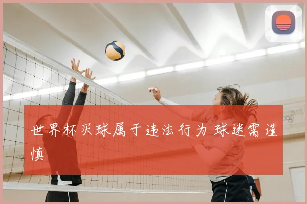 世界杯买球属于违法行为 球迷需谨慎